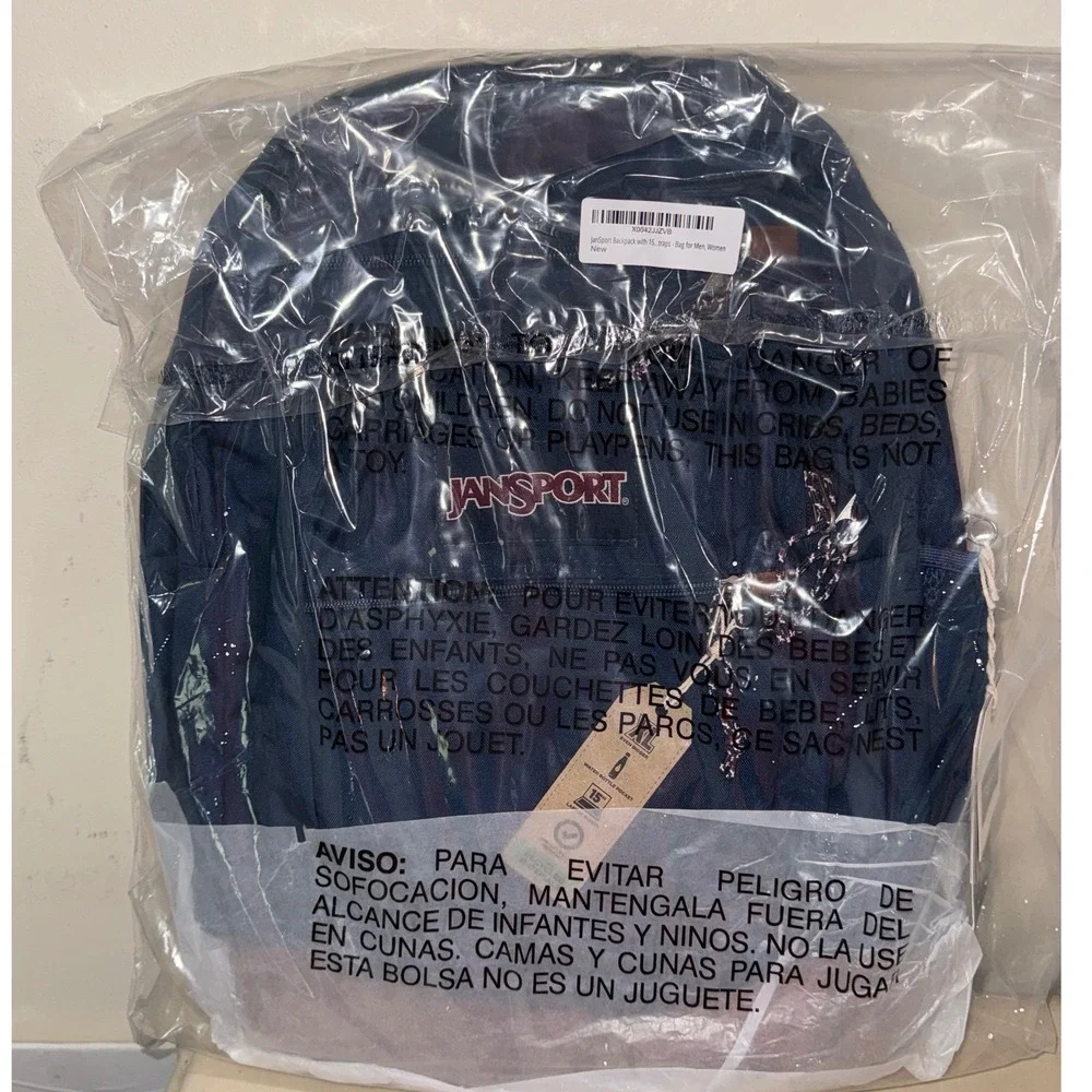 Jansport Cool Student Navy Backpack 34L